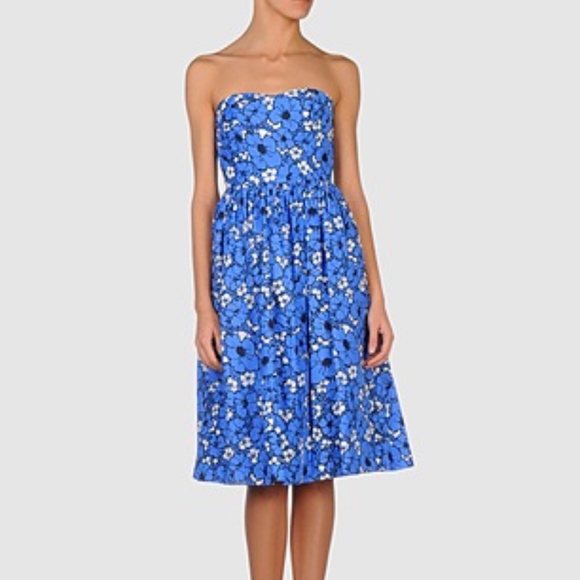 Betty Jackson Two Dresses & Skirts - Bright blue Betty Jackson Two 3/4 Length Dress.